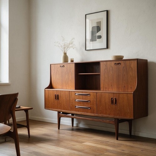 Plan fresco teak highboard - plan,