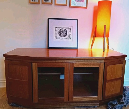 Mid century nathan teak low - century,