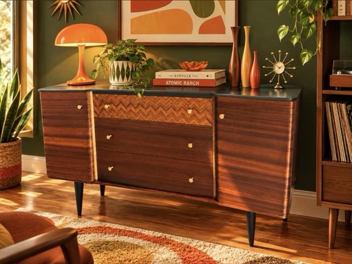 Mid century retro vintage - retro,