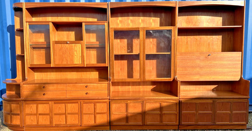 Nathan teak wall - wall, units