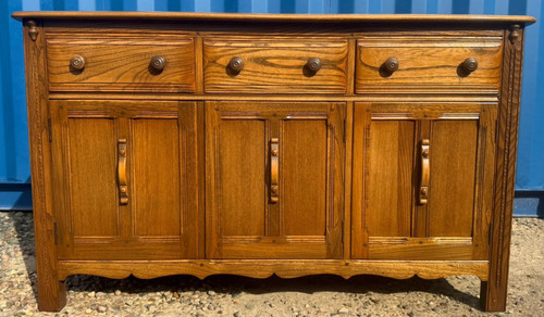 Ercol sideboard elm retro mid - ercol,