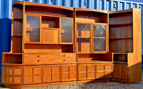 Nathan teak wall units - teak,