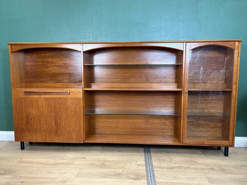 Mid century teak console - teak,